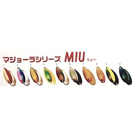 フォレスト Miu Maziora 2.2 g – Colour: 005 – Chestnut Green – Fish Hook (Spoon) – 1 Piece