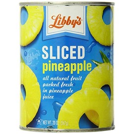 Libby's Sliced Pineapple, 20 Ounce (Pack of 12)
