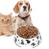 Dog Food and Water Bowl AntiSlip Base Stainless Steel Pet
