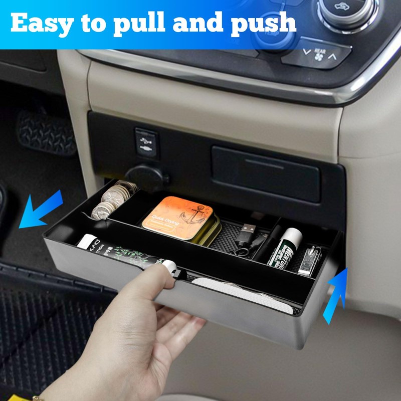 EDBETOS Console Drawer Tray Compatible with Toyota Sienna 2015-2019 2020