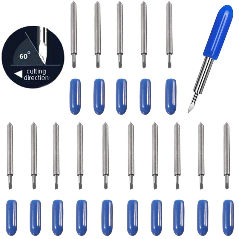 CTRICALVER (60 degrees) Blade Vinyl Cutter Plotter Cutting Blade Replacement