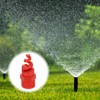 sourcing map 6Pcs Spiral Cone Nozzles, 3/4" Male PP Plastic