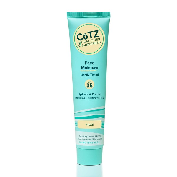 CoTZ CoTZ Face Moisture Lightly Tinted Mineral Sunscreen Broad Spectrum