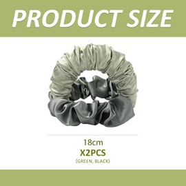 Pack of 2 Hair Twisters, Hair Styling Tools, Portable Curlers, Elastic and Soft Hair Ties, Hair Bobbles for Sleeping