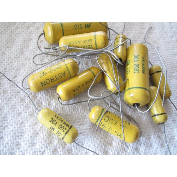 ASTRON ONE ASTRON 0.03 uf 1600 VDC NOS TONE CAPACITOR