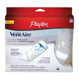 Playtex Baby Ventaire Bottle, Helps Prevent Colic & Reflux, 9 Ounce Bottles, 3 Count
