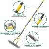 Nicecho Strong Dethatcher Rake 72" long /19 tines Garden tool