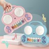 Drum Piano Toy Educational Multifunctional Baby Piano Toy with Game