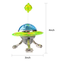 Saim Aquarium Air Action Ornament UFO Fish Tank Decoration