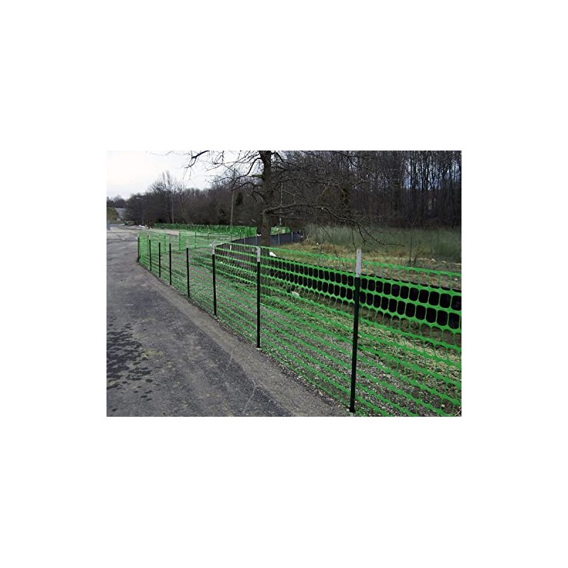 Electriduct Plastic Garden Fencing 150 Feet Green Netting Barrier Safety