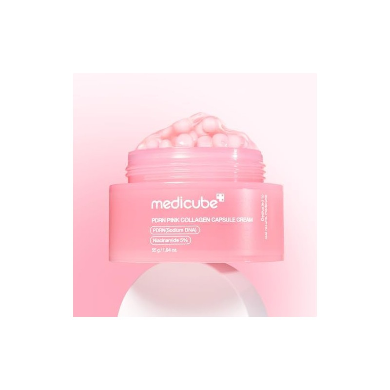 PDRN Pink Collagen Capsule Cream by Medicube for Women -