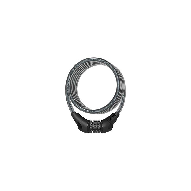 Onguard Neon Series 8159 Re-settable Combo Coil Cable Lock, 180cmx12mm,
