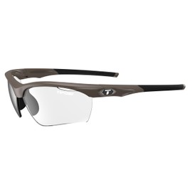 Tifosi Vero Sunglasses (Iron, Clear Lens)