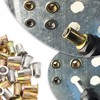 Gueenky Pack of 100 Rivet Nuts M8, Rivet Nuts M8