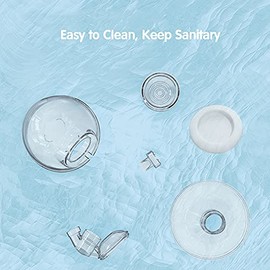 Bebebao BB-P1 Extractor de leche portátil Manos libres Eléctrico Individual Portátil Taza de pecho portátil 8oz  240ml Sin BPA 3 Modos 10 Niveles de  