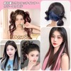 mefeny Hair Extension, Inner Color, For Children, Women's, Ponytail, Straight,