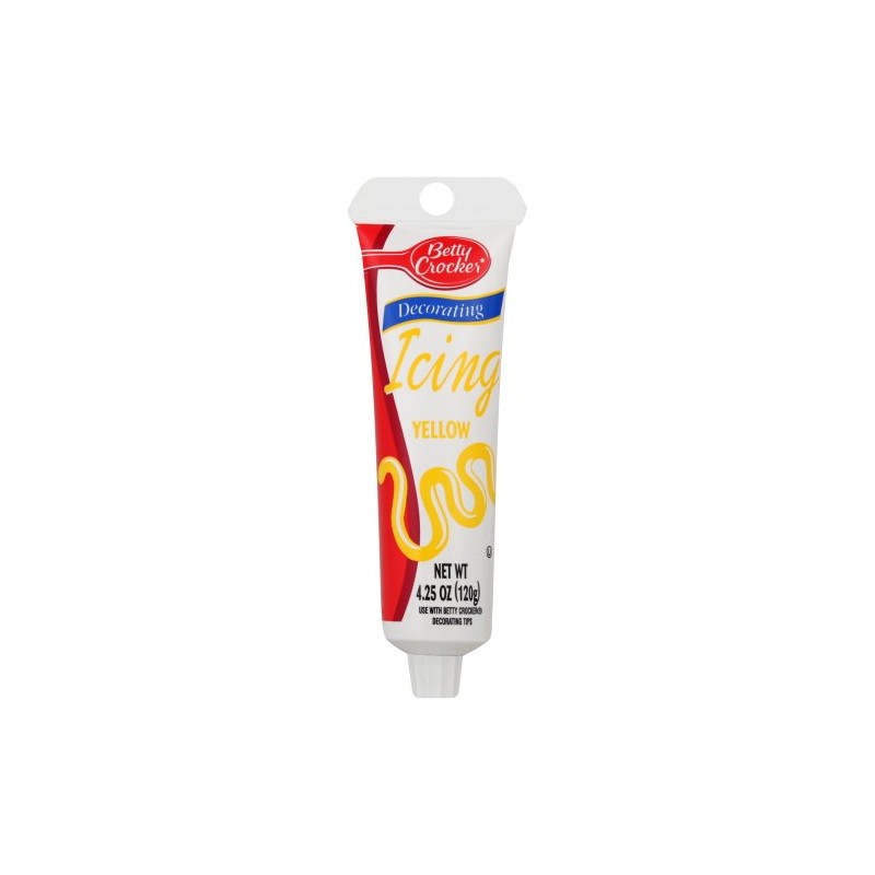 Betty Crocker Icing Decor YELW, 4.25 OZ