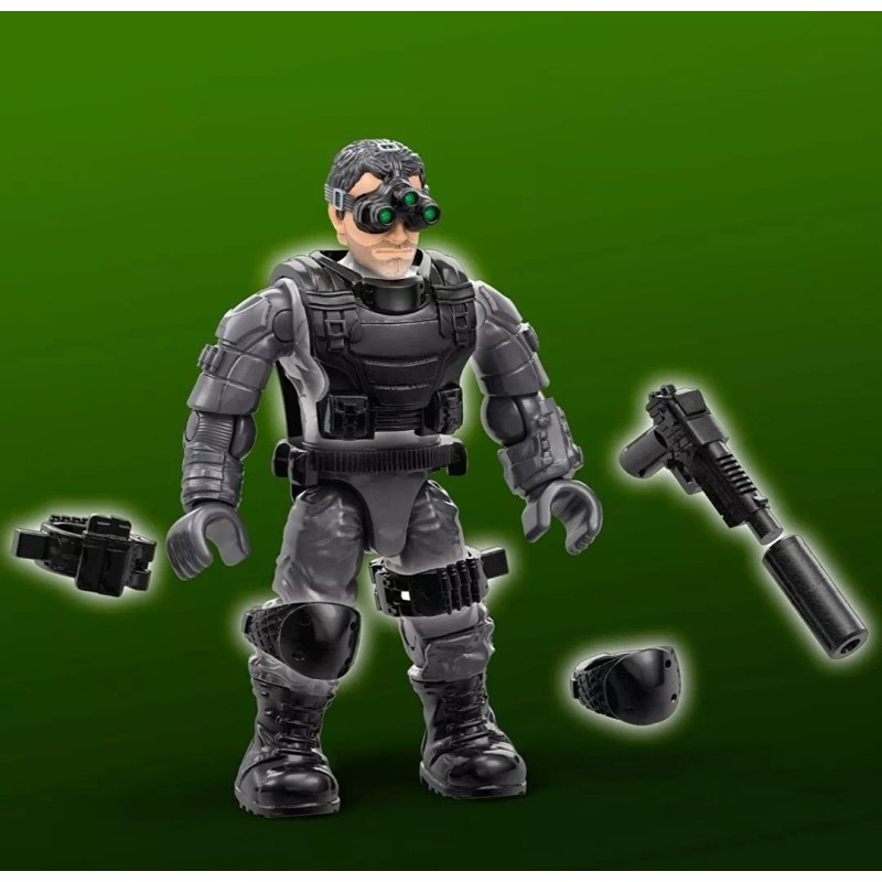 Mega Construx Black Series Tom Clancy's Sam Fisher Figura De