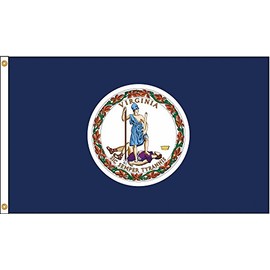 Virginia Flag, 4x6 Ft, Nylon