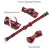 Asvin Christmas Dog Collar, with Bow tie Collar, Soft, Comfortable