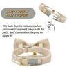 Cute Cat Collars With Bow,Quick Release Safty Buckle with Bells,Soft