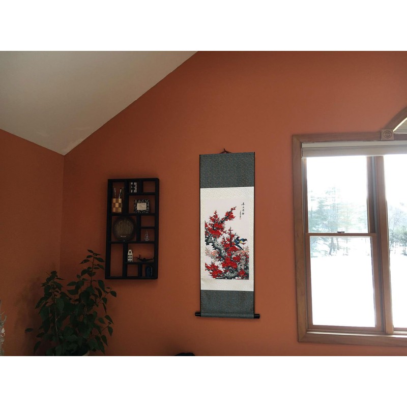 Sweethome - Seda asiática para colgar en la pared y