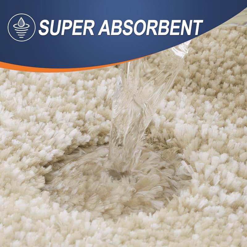 OLANLY OLANLY Bathroom Runner Rugs 59x20, Extra Soft Absorbent Microfiber