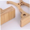 KONTONTY Round Fan Stand Traditional Chinese Style Fan Rack Easy