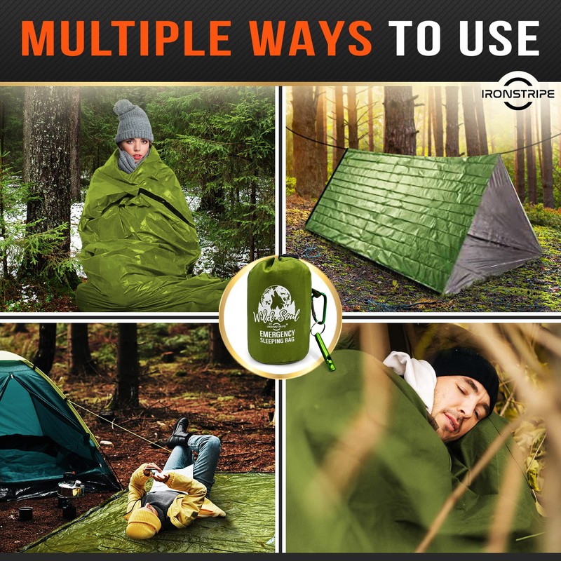 Ironstripe Bivy Sack Sleeping Bag Extra Large 94'' x 48''