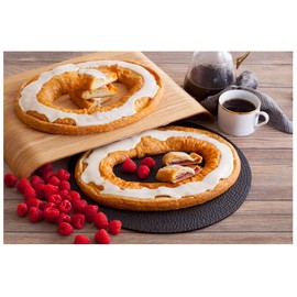 Danish Kringle Pair - Cream Cheesecake & Raspberry