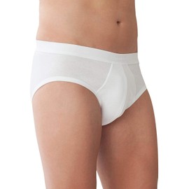 Zimmerli Men's Sea Island Luxury Cotton Brief 2861444 M White