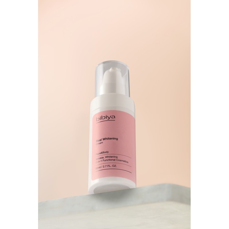 Bibi [BBYA] Real Whitening Cream 80ml / [비비야] 리얼화이트닝크림 80ml