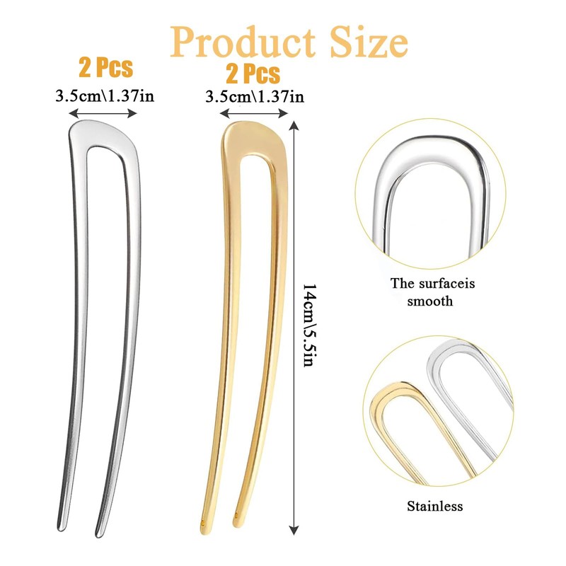 French Hair Forks 4 Pack