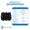 OHLECTRIC Insulated Wire Connector 3 Port Single Side Entry for
