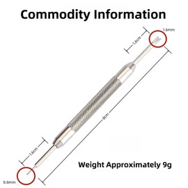 Jumpsunfun Watch Pins Removal Tool Double-Ended Watch Spring Bar Replacement Tool