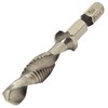 SK11 Hex Shaft Combination Tap Drill, M0.4 x 0.06 inches