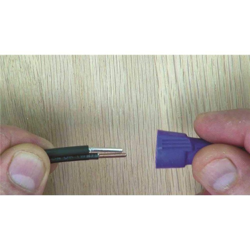 IDEAL 30-1765S Twister Al/Cu Wire Connector, 65 - Purple, 1