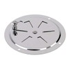 SeaLux Marine Round Butterfly Vent with Side Knob Stainless Steel