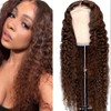 Savanna Hair Wig Brown Hair Lace Front Wigs Loose Curly