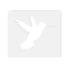 Betagt Humming Bird Router Templates, Acrylic Templates for Woodworking, 5mm Thick Router Inlay Template, Router Jig Woodworking Craft Tracing Guide Tool