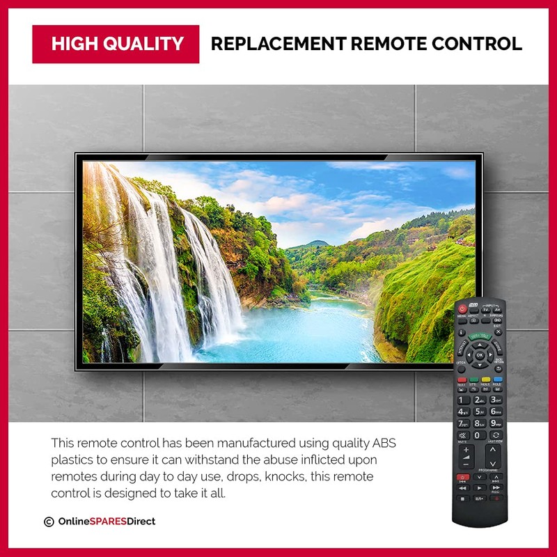 Remote Control For VIERA TV PANASONIC N2QAYB000487 / N2QAYB000328