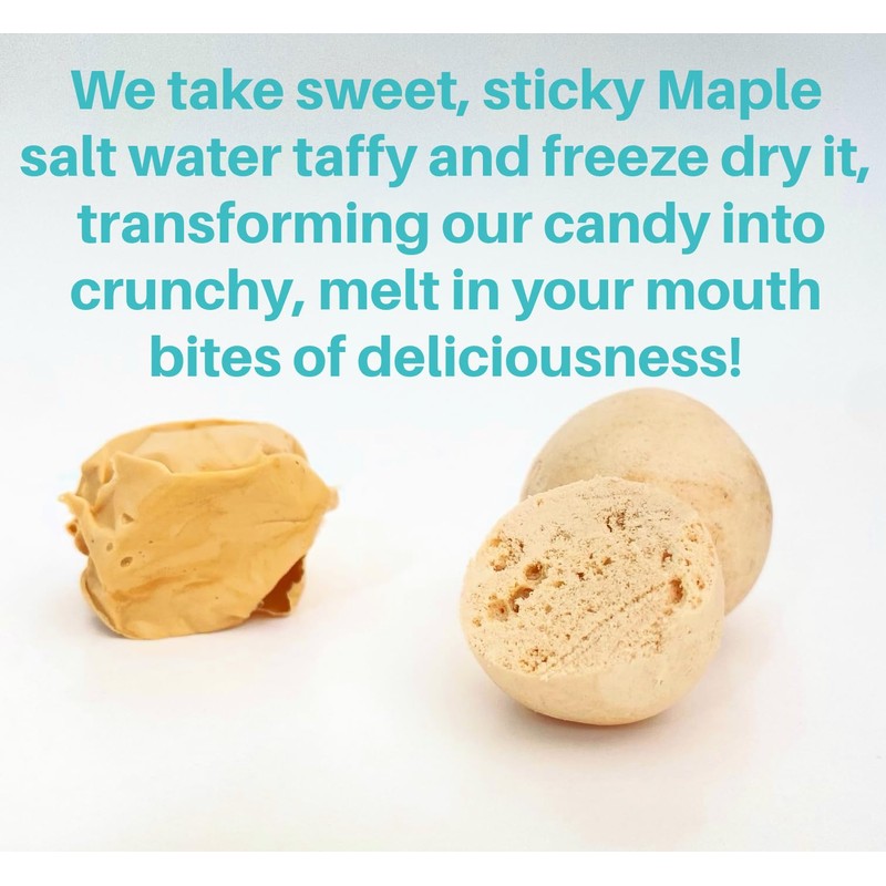 Freeze Dried Candy Maple Taffy - 2 oz Bag -