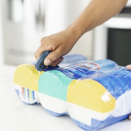 Slice Mini Box Cutter | Manual Retracting | Safe Ceramic Box Cutter Lasting 11x Longer than Metal | Box Opener | 1 Pack | Slate