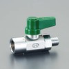 ESCO Rc1/8"xR 1/8" Mini Ball Valve EA425AJ-31