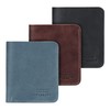 Otto Angelino Genuine Leather Ultra Slim Bifold Card and Cash