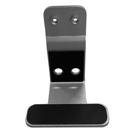 JEMACHE Under Desk Laptop Extra Mount, Metal Extra Holder Accessories for Triple or 4 Laptop Version (Silver)