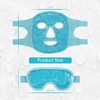 Cold Face Eye Mask Ice Pack Reduce Facial Puff, Dark