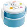 Skater ONWR1AG-A Lunch Box, 16.9 fl oz (500 ml), 2-Tier,