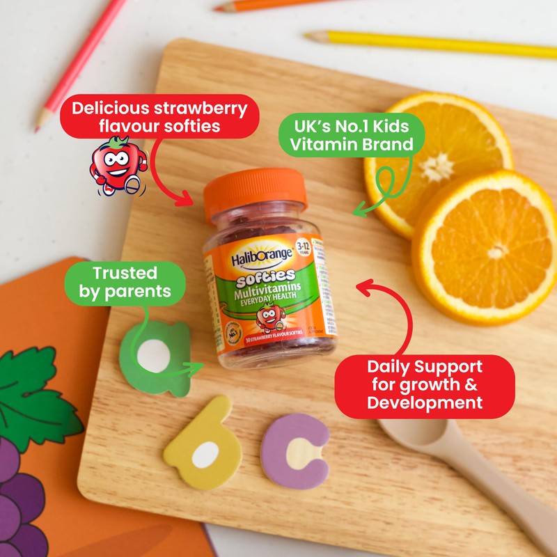 Haliborange Kids Multivitamin Strawberry Softies 30