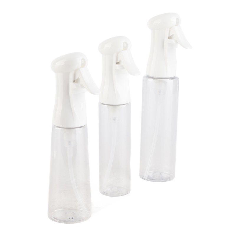 3pcs Fine Mist Spray Bottle Refillable Uniform Spraying Ergonomic Design